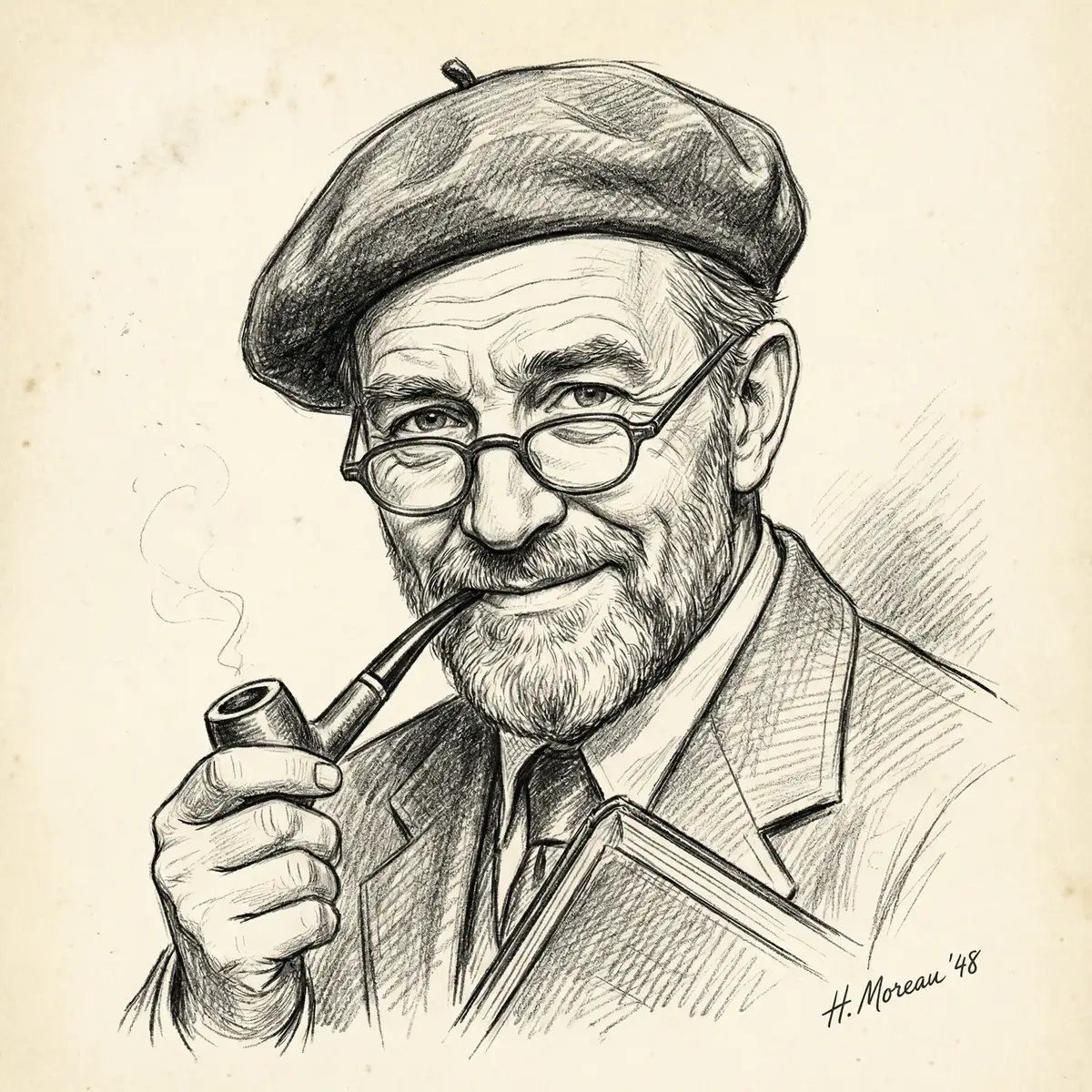 翻译大神Henri Moreau - 安藤遥 法语翻译专家